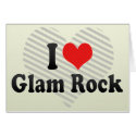 I Love Glam Rock cards