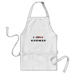I Love Gnomes aprons