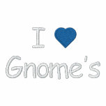 I Love Gnome's embroidered shirts