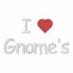 I Love Gnome's embroidered shirts