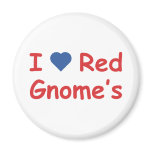 I Love Gnome's magnets