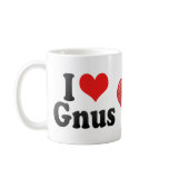 I Love Gnus mugs