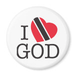 I Love GOD magnets