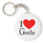 I Love Goethe Keychain