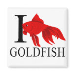 I Love Goldfish Magnets