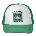 I LOVE GOLF HAT