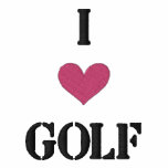 "I LOVE GOLF" SHIRT - Customised EMBROIDERY embroidered shirts