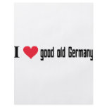 I love good old germany icon flyers