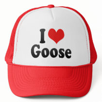 I Love Goose Mesh Hat