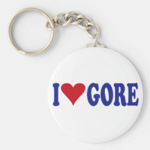 I Love Gore Keychains