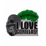 I love gorillas t-shirts