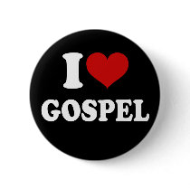 I Love Gospel Pin
