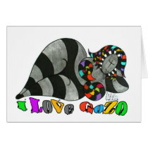 I LOVE GOZO PAPER PRODUCTS cards