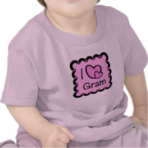 I Love Gram Cute T-Shirt