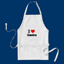 I Love Grandma aprons