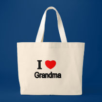 I Love Grandma bags