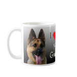 I Love Grandma German Shepherd mugs