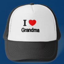 I Love grandma hats
