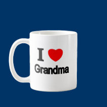I Love Grandma mugs