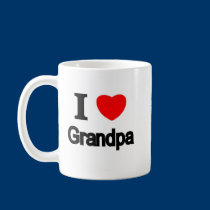I Love Grandpa mugs