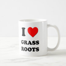 I Love Grass Roots Coffee Mug