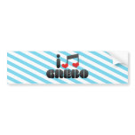 I Love Grebo bumper stickers