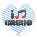 I Love Grebo stickers
