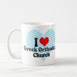 I love Greek Orthodox Church Mug