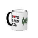 I Love Green Tea Mug