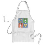 I Love Greyhounds aprons