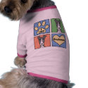 I Love Greyhounds pet clothing