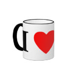 I Love Greyhounds mugs
