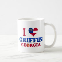 I Love Griffin, Georgia Mug