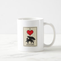 I Love Griffons Mug