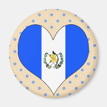 I Love Guatemala Magnet