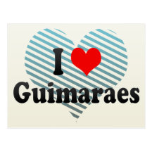 I Love Guimaraes, Portugal Post Card