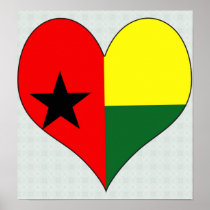 I Love Guinea Bissau Poster
