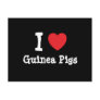I love Guinea Pigs heart custom personalised