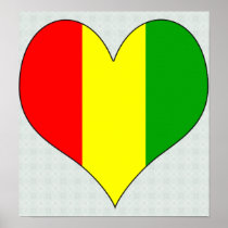 I Love Guinea Posters