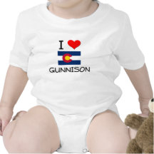 I Love GUNNISON Colorado T-shirt
