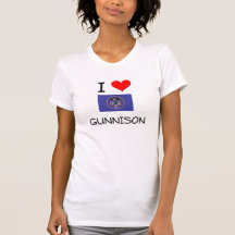 I Love Gunnison Utah Tshirt