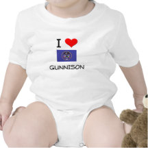 I Love Gunnison Utah Tshirts