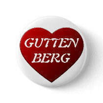 I LOVE GUTTENBERG ANSTECKNADEL
