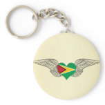 I Love Guyana -wings keychains
