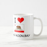 I Love HALF MOON BAY California Coffee Mug