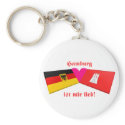 I Love Hamburg ist mir lieb keychains