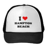 I Love Hampton Beach New Hampshire Mesh Hat