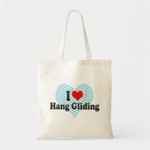 I love Hang Gliding Tote Bag