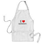 I Love Hankering aprons