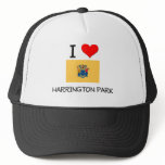 I Love Harrington Park New Jersey Trucker Hats